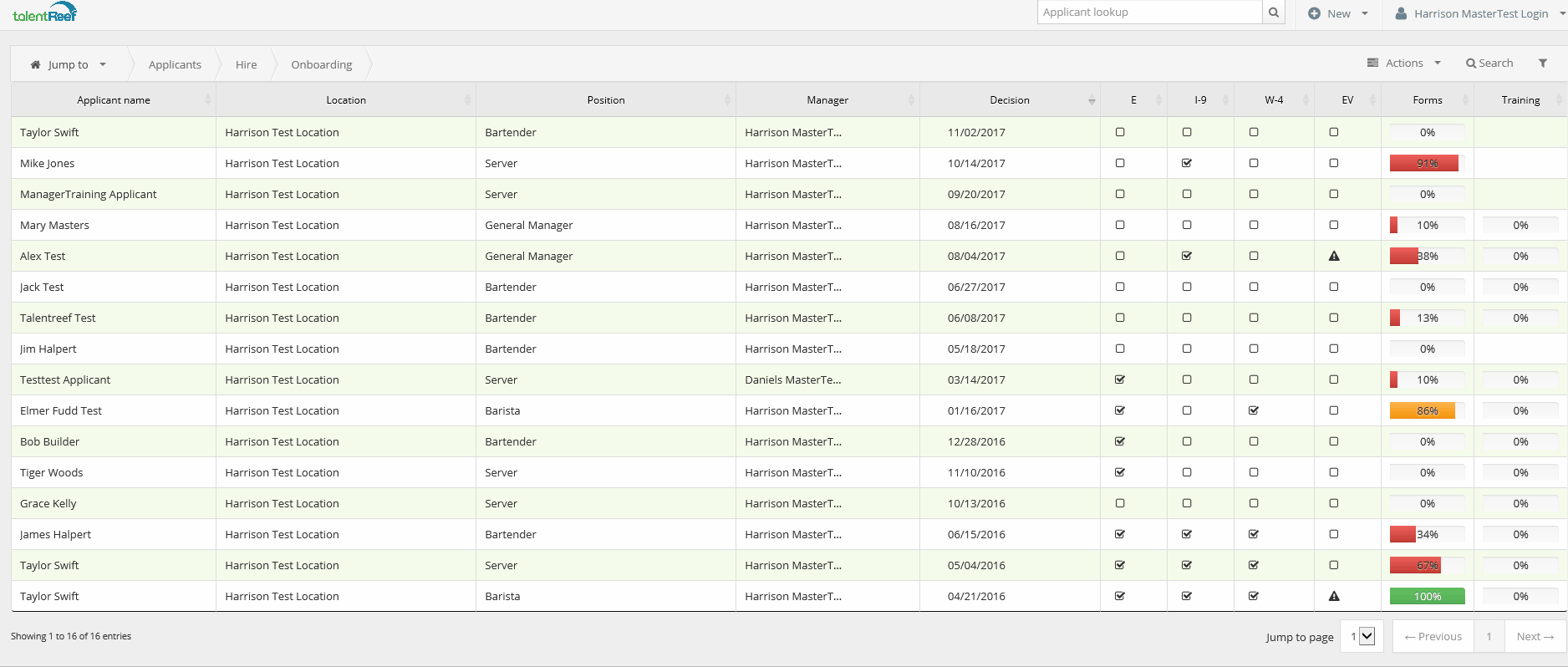 Completing Manager Onboarding Tasks