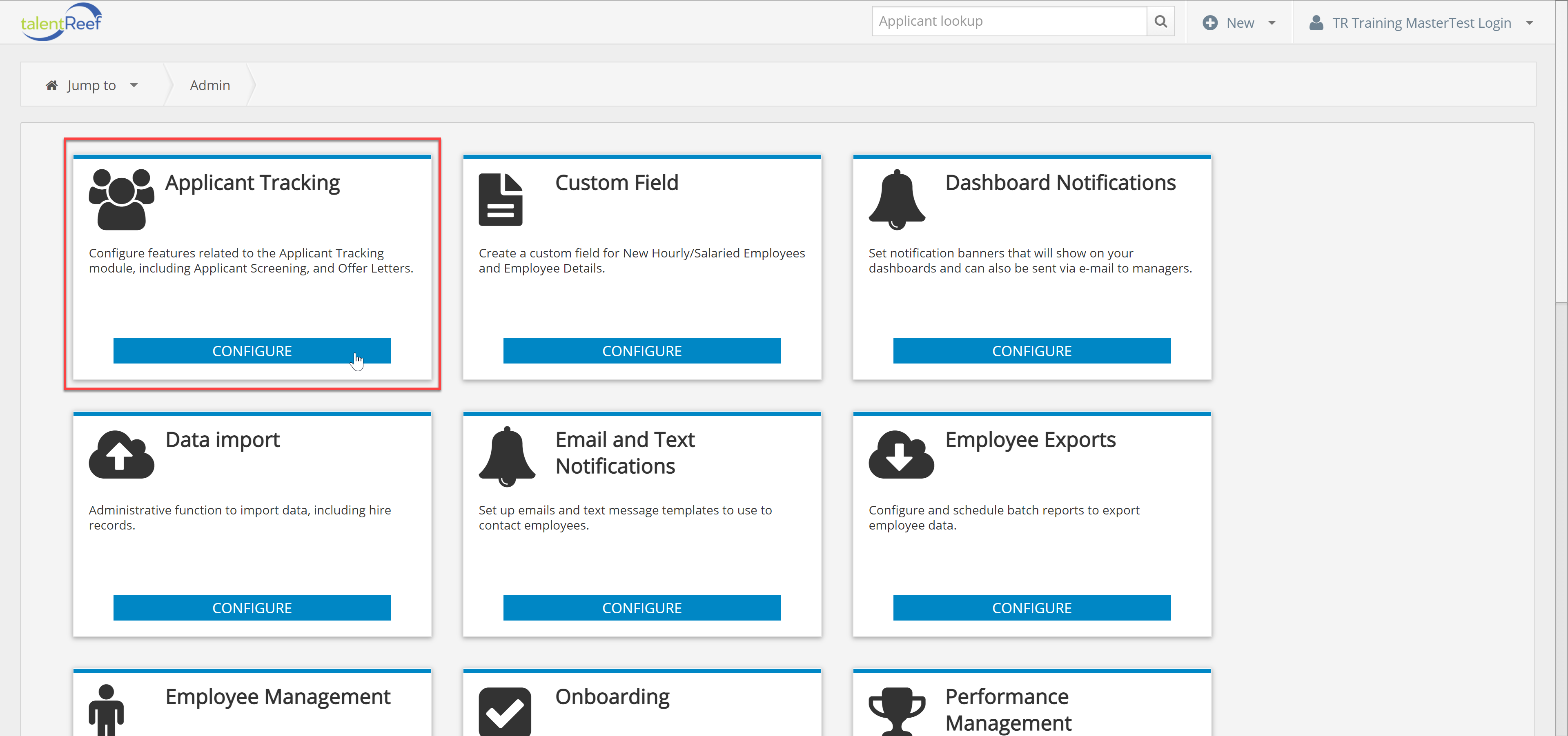 Talent Reef Manager Login - y25k1wk